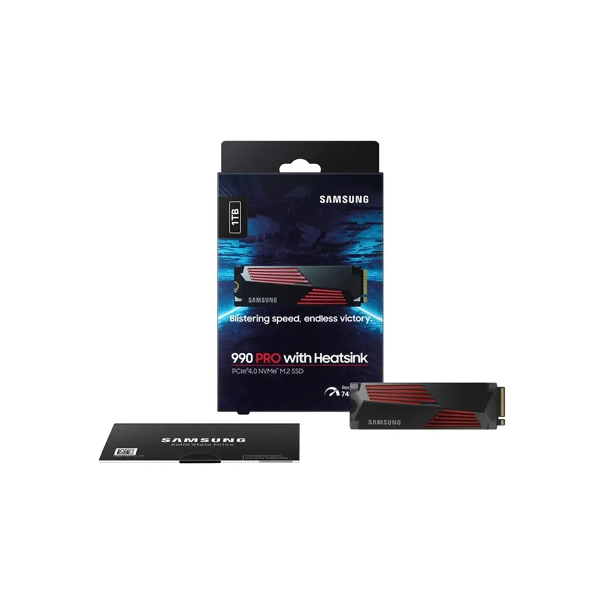 هارد اینترنال اس اس دی  سامسونگ مدل 990PRO with Heatsink ظرفیت یک ترابایت