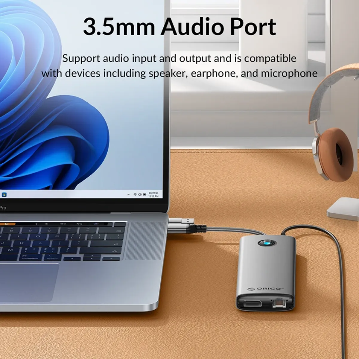 هاب USB تعداد 10 پورت برند اوریکو مدل DPL10