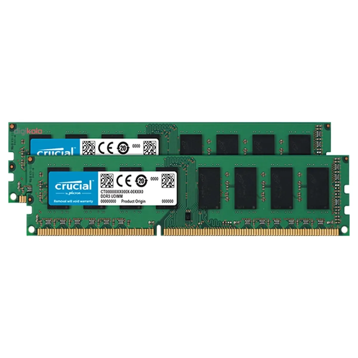 رم دستکتاپ DDR3 تک کاناله 1600 مگاهرتز CL11 کروشیال ظرفیت 8 گیگابایت