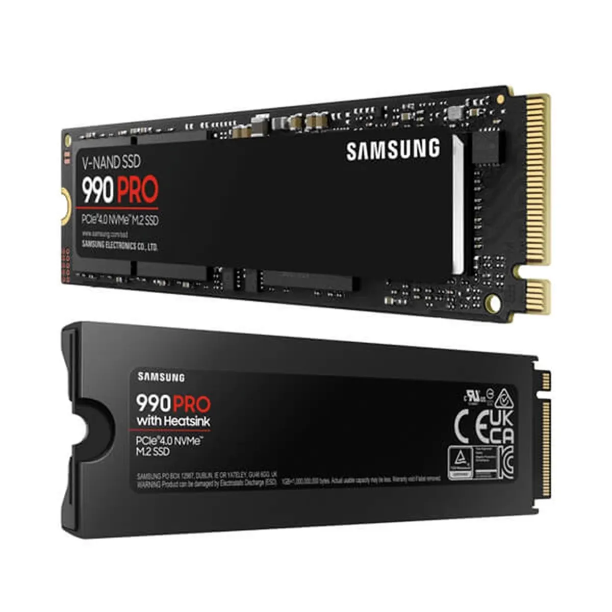  هارداینترنال اس اس دی  سامسونگ مدل ™PRO 990 PCIe®4.0 NVMe ظرفیت یک ترابایت
