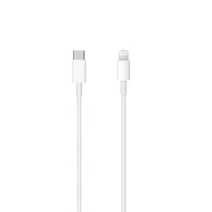 کابل تبدیل استوک USB-C به لایتنینگ اپل طول 1 متر