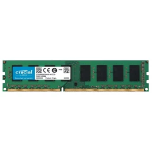 رم دسکتاپ استوک DDR3 تک کاناله 1600 مگاهرتز CL11 کروشیال ظرفیت 8 گیگابایت