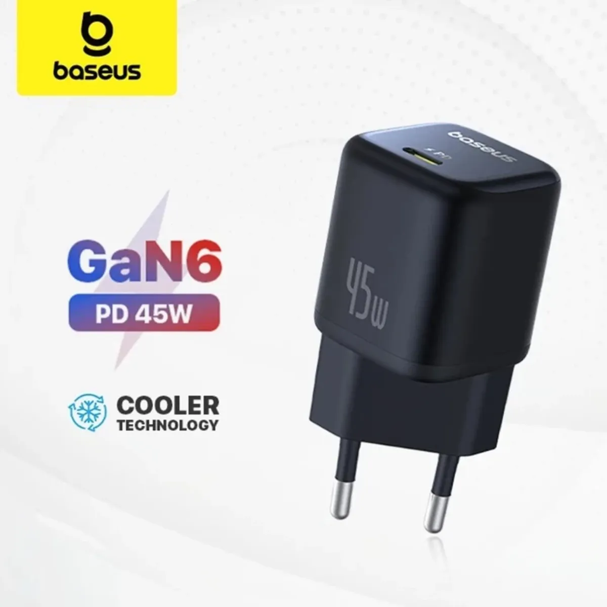 شارژر دیواری 45 وات بیسوس مدل PicoGo 45W