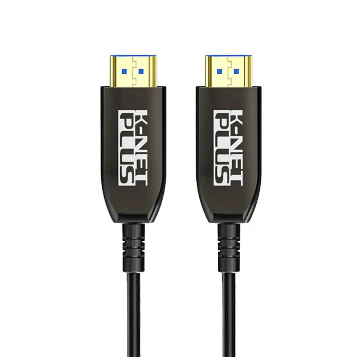 کابل 2.1 HDMI فیبر نوری برند کی نت پلاس مدل KP-CHAOC21250 طول ۲۵ متری
