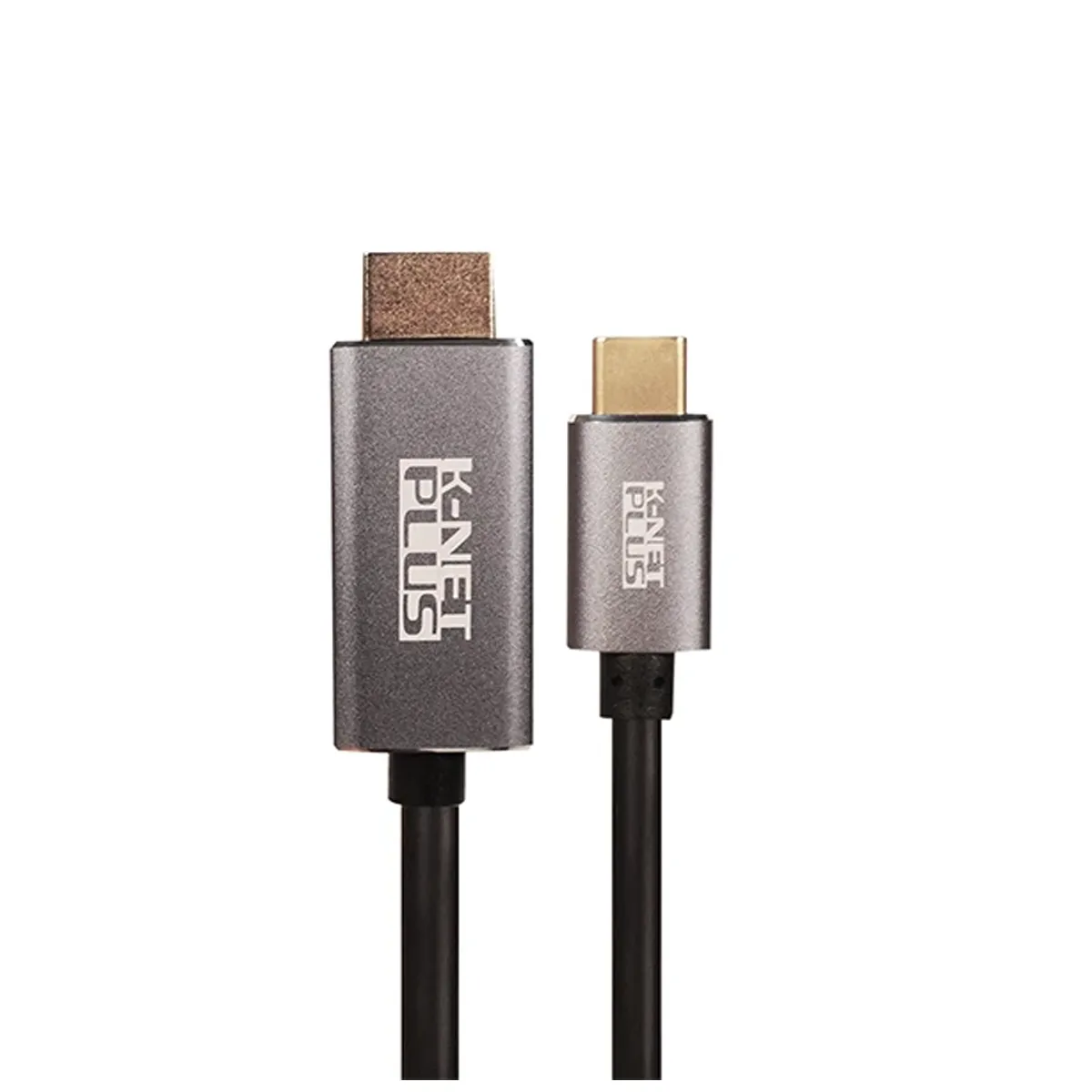 کابل تبدیل USB-C به HDMI برند کی نت پلاس مدل KP-COCM2HD10 طول 1 متر