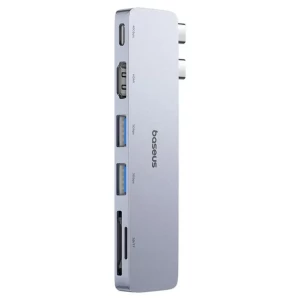 هاب  استوک 6 پورت USB -C بیسوس مدل BS-OH182
