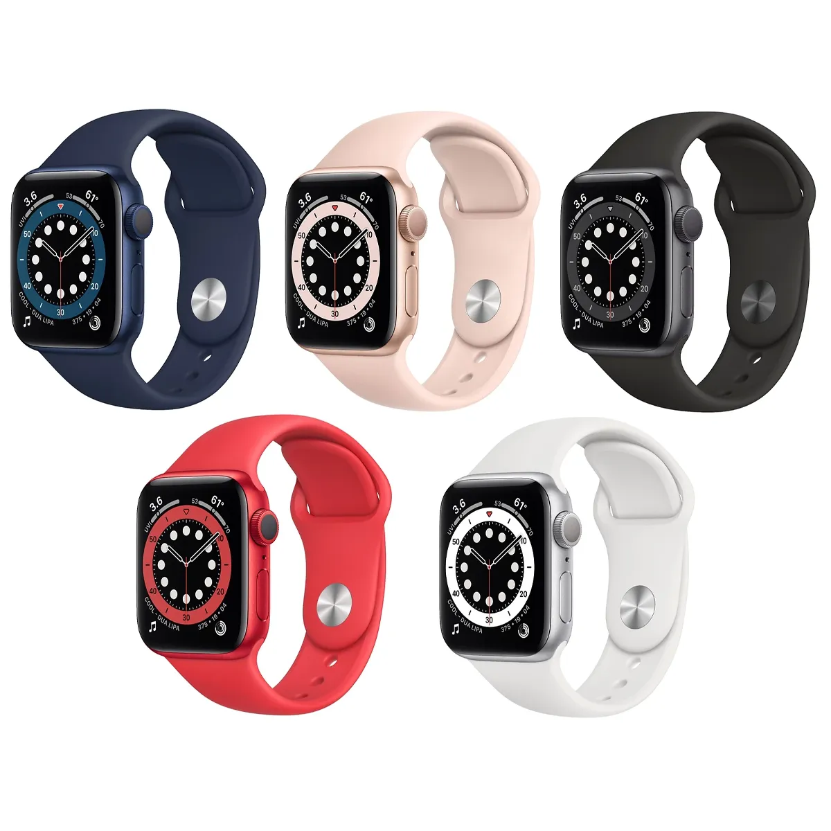 ساعت هوشمند استوک اپل مدل Apple Watch Series 6 44 mm