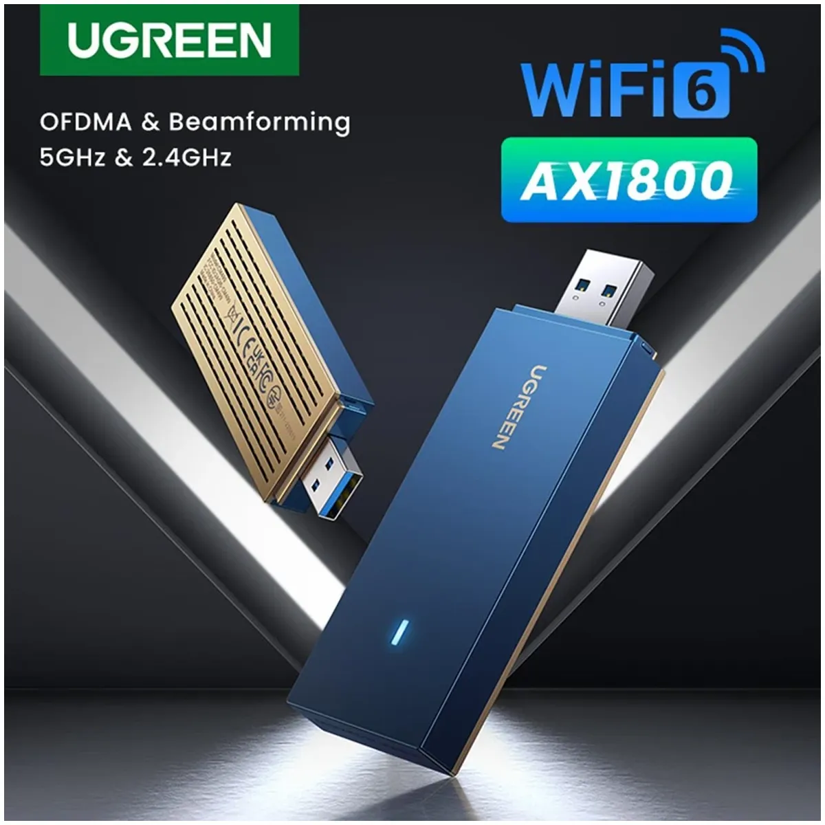 کارت شبکه بی سیم یوگرین مدل Ugreen CM499