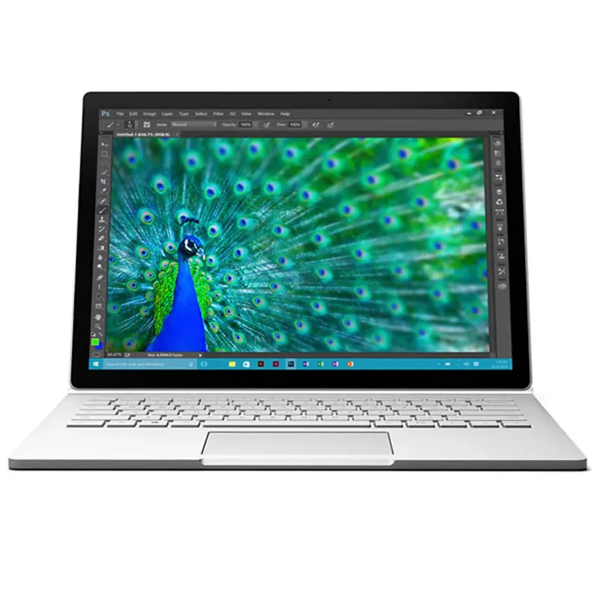لپ تاپ استوک لمسی گرافیک دار 13.5 اینچی مایکروسافت مدل Microsoft Surface Book 1 Core i7 6600U 8GB 256SSD 1GB
