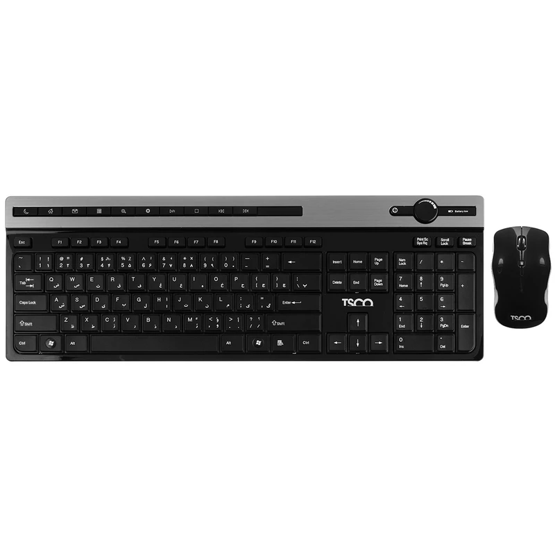 کیبورد بی سیم تسکو مدل TSCO TKM7106W
