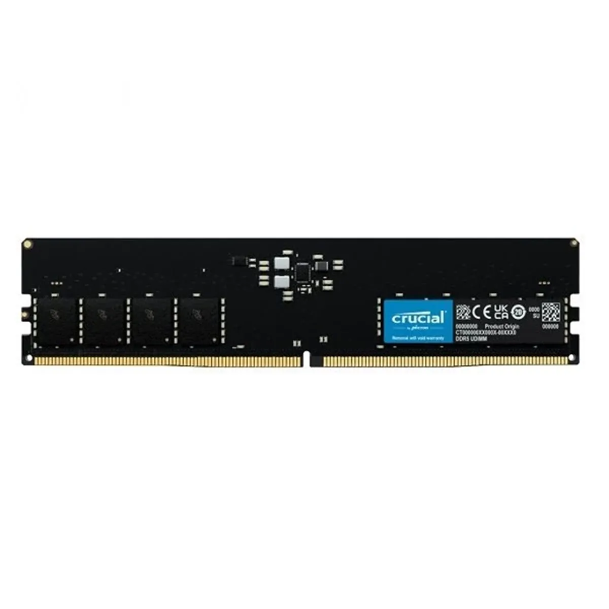 رم دسکتاپ DDR5 تک کاناله 4800 مگاهرتز CL40 کروشیال مدل CT16 ظرفیت 16 گیگابایت