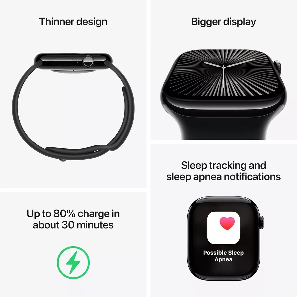 ساعت هوشمند استوک اپل مدل Apple Watch Series 10 46mm