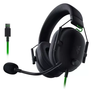 هدست استوک مخصوص بازی ریزر مدل Razer BlackShark V2 X USB Wired