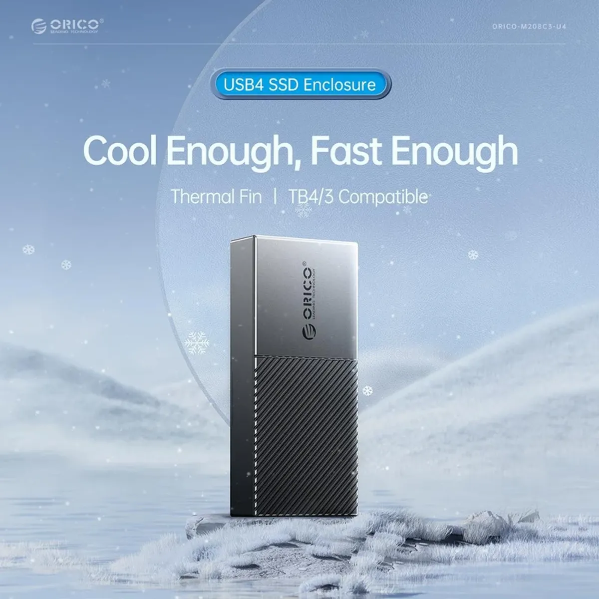 قاب M.2 NVMe/NGFF(SATA) SSD اوریکو مدل FV09C3-G2