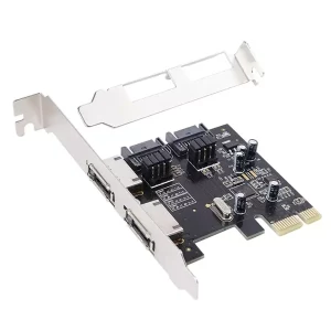 هاب استوک ساتا اینترنال برند اوریکو ORICO PCI-E to SATA3.0 & eSATA Expansion Card PAS-2E2U