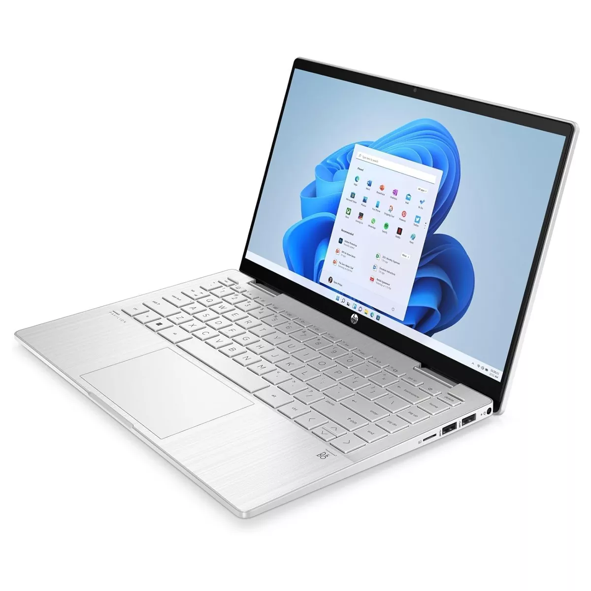 لپ تاپ استوک تبلت شو 14 اینچی اچ پی مدل HP Pavilion x360 14 2in1 14-ek1000na Core i5 1335U 8GB 512SSD