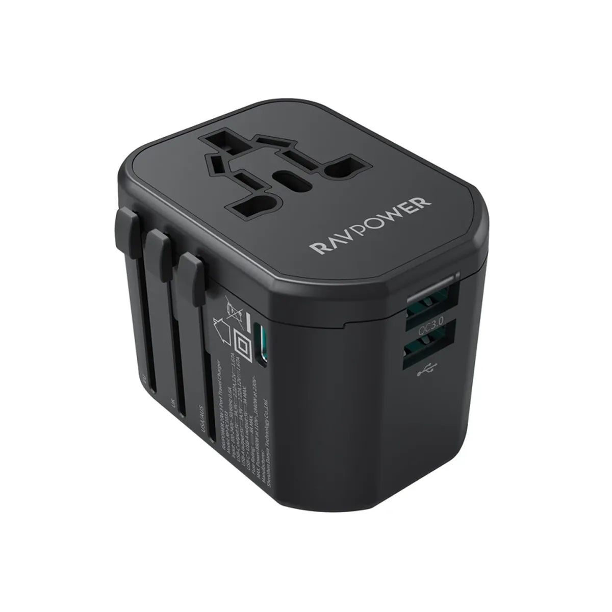 شارژر مسافرتی 20 وات مدل راوپاور RAVPOWER PC1033