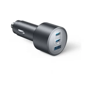 شارژر فندکی استوک انکر Anker USB-C Car Charger 167.5W Compact 3-Port مدل A2737