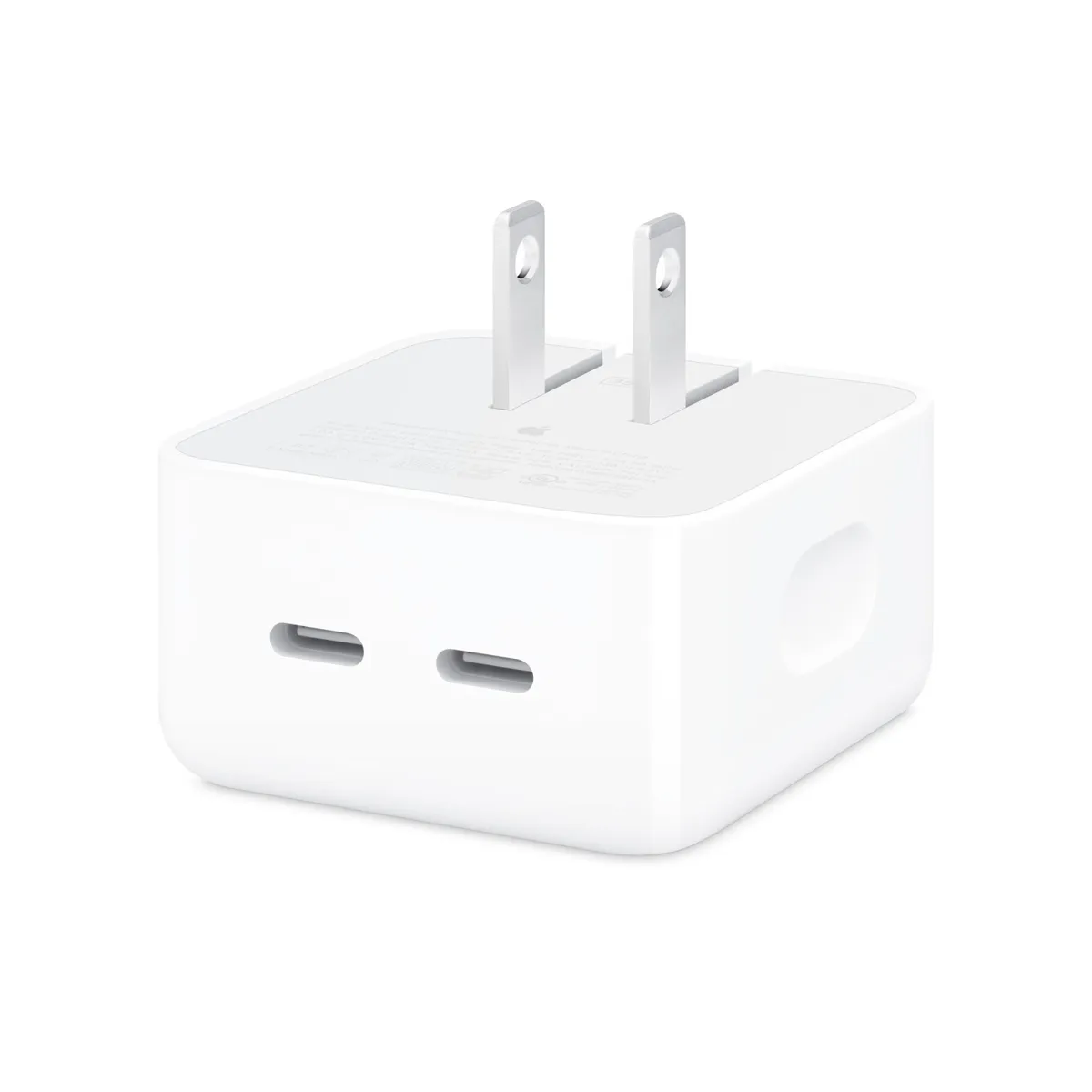 آداپتور شارژر 35W Dual USB-C Port Compact Power Adapter اپل با توان ۳۵ وات
