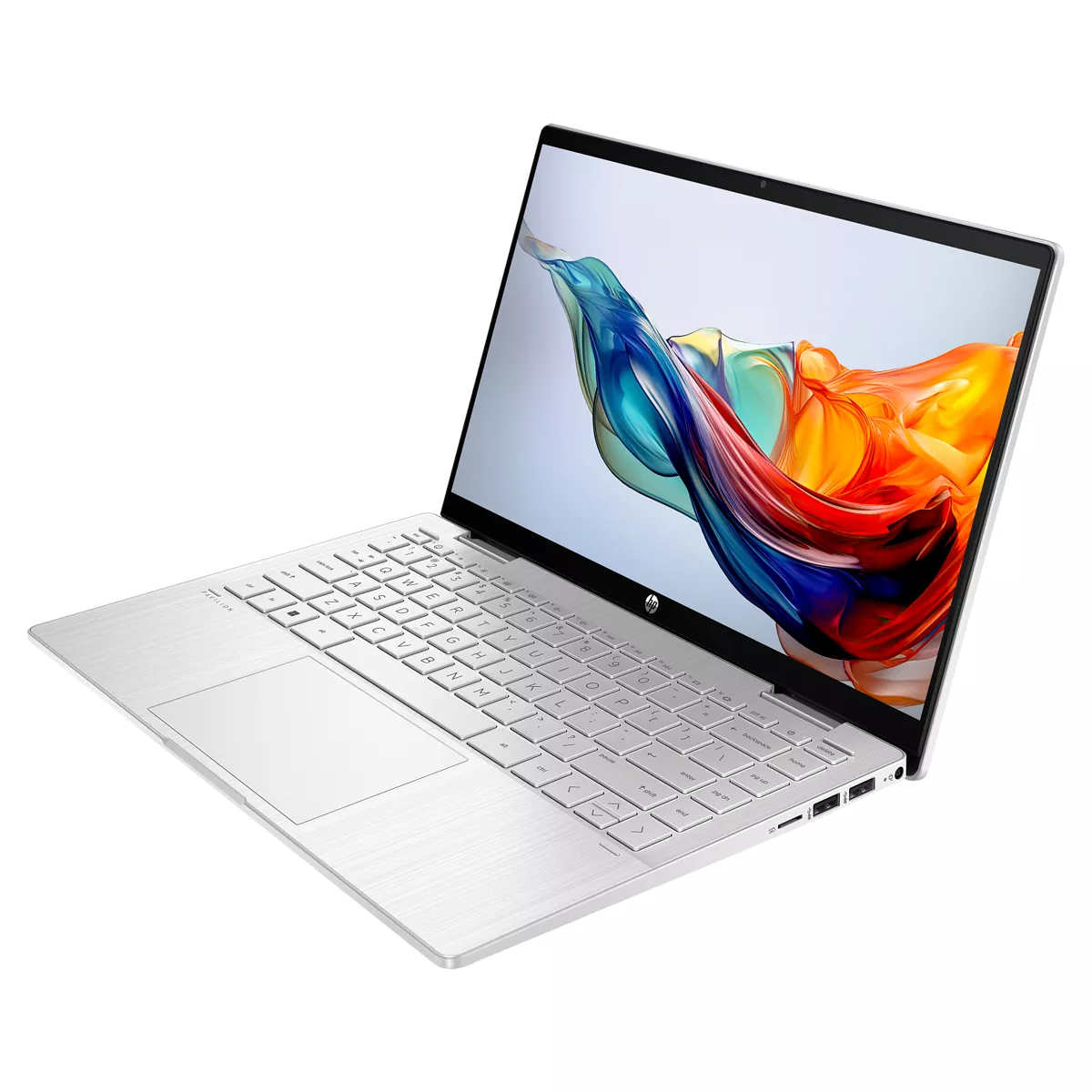 لپ تاپ استوک تبلت شو 14 اینچی اچ پی مدل HP Pavilion x360 14 2in1 14t-ek200 Core i3 100U 8GB 512SSD