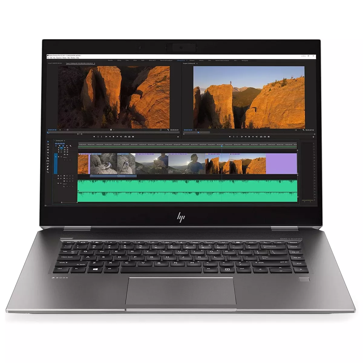 لپ تاپ استوک گرافیک دار 15.6 اینچی اچ پی مدل HP ZBook Studio 15 G5 Core i7 9850H 16GB 512SSD 4GB
