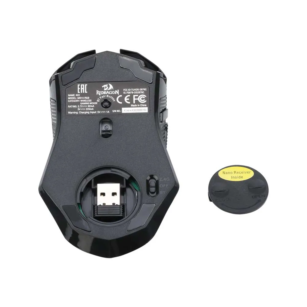 موس گیمینگ ردراگون Redragon M914 RGB Wired