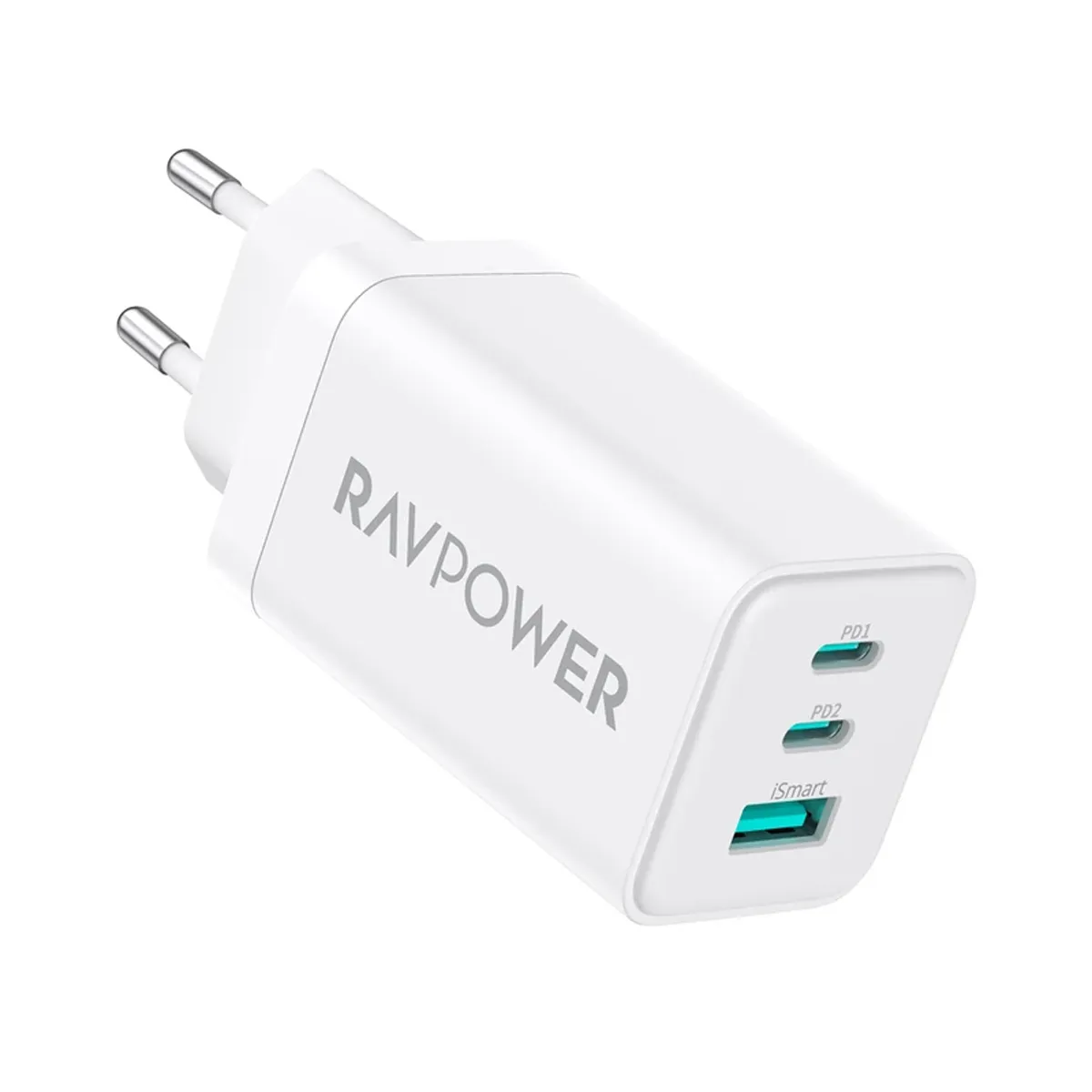 شارژر دیواری 65 واتی راوپاور مدل RAVPOWER PC172