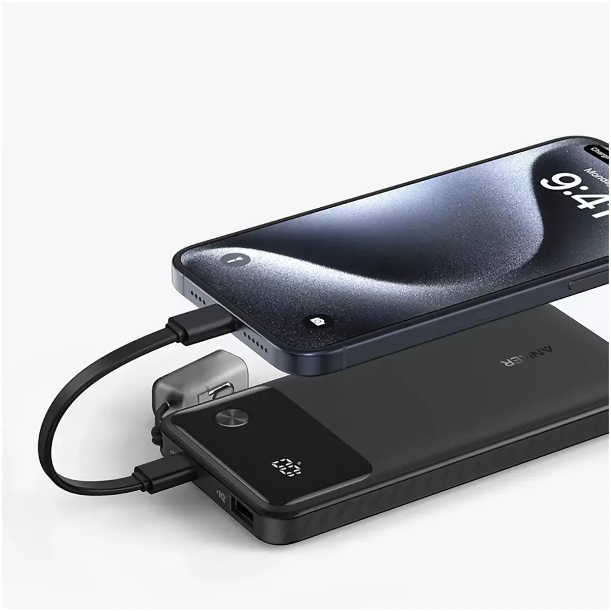 پاوربانک 10000 فست شارژ 22.5 وات Type-C و USB انکر A1388