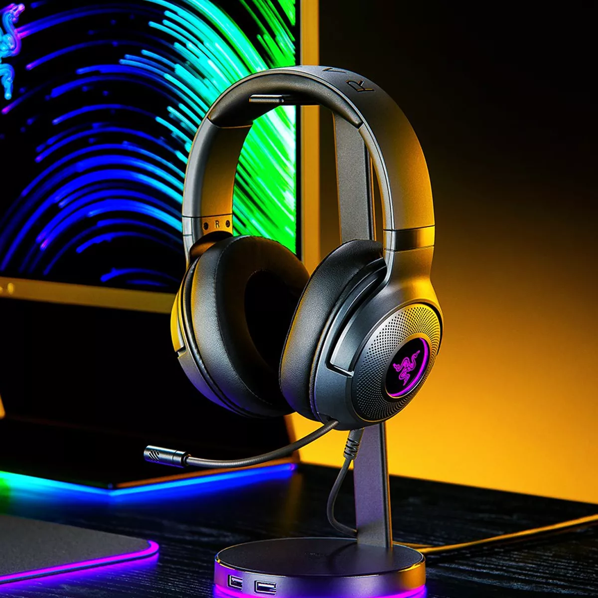 هدست مخصوص بازی ریزر مدل Razer Kraken V3 X