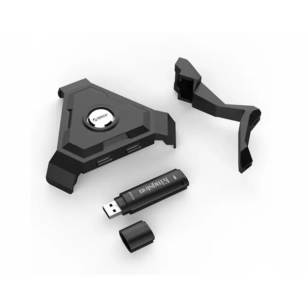 هاب یو اس بی 4 پورت قابل حمل اوریکو ORICO-LH4-U2 4 Port USB 2.0 Cable Management HUB