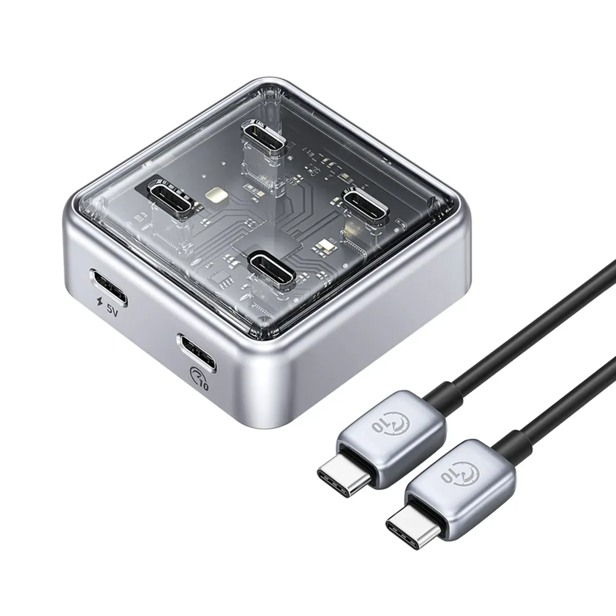هاب USB3.2 چهار پورت اوریکو مدل XHJ4C-G2
