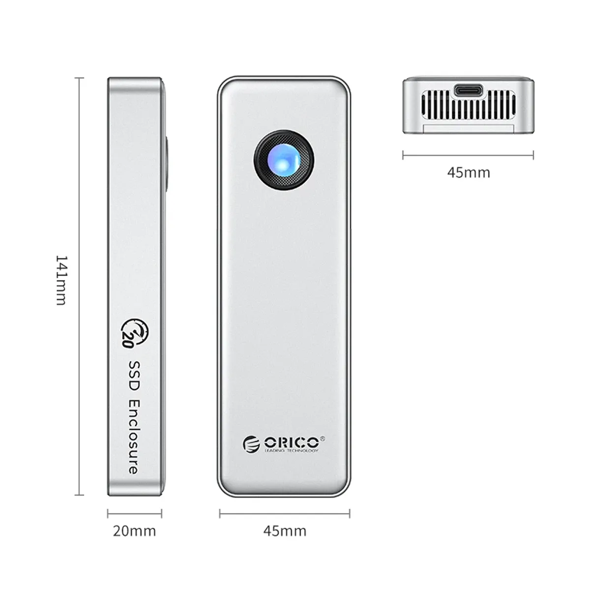 باکس M.2 NVMe SSD اوریکو مدل OUM2-G20