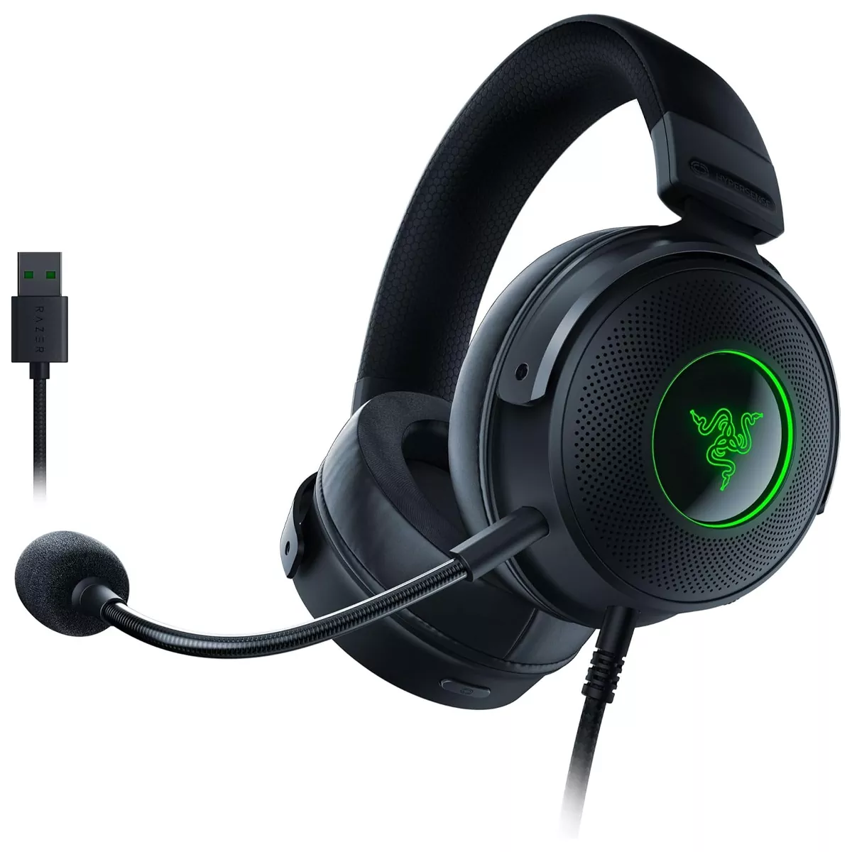هدست مخصوص بازی ریزر مدل Razer Kraken V3 HyperSense