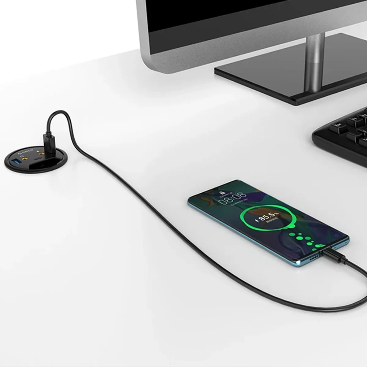 هاب USB 3.0 سه پورت اوریکو مدل DESK-2U1C