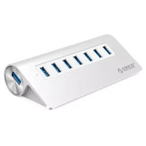 هاب  استوک یو اس بی 7 پورت اوریکو Orico 7 Port USB3.0 HUB M3H7
