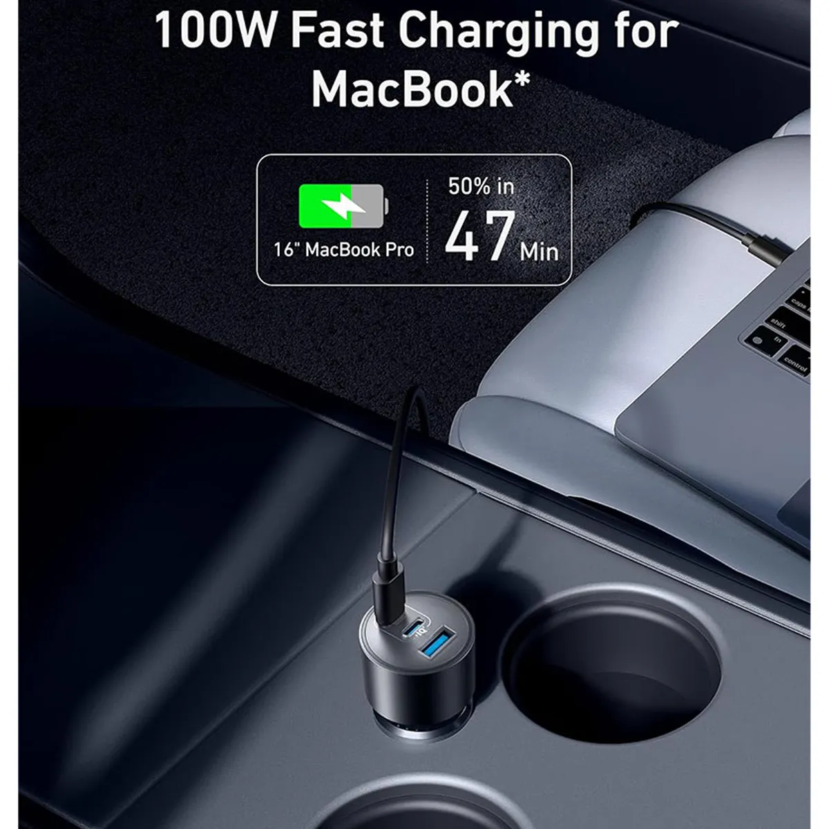 شارژر فندکی انکر Anker USB-C Car Charger 167.5W Compact 3-Port مدل A2737