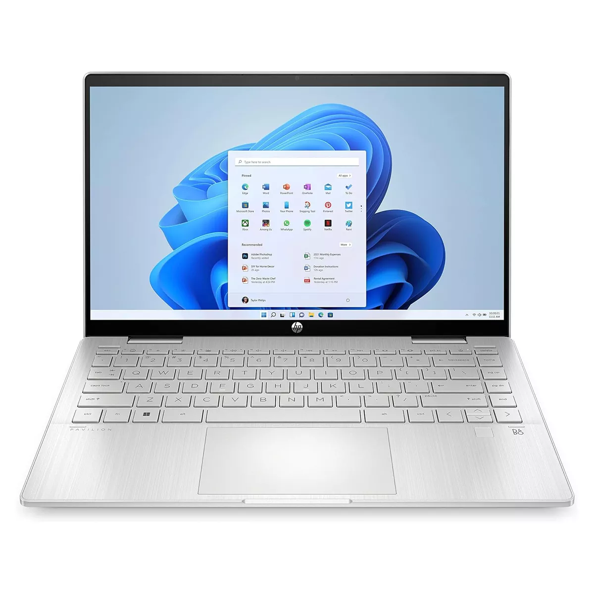 لپ تاپ استوک تبلت شو 14 اینچی اچ پی مدل HP Pavilion x360 14 2in1 14-ek0084TU Core i5 1235U 8GB 256SSD