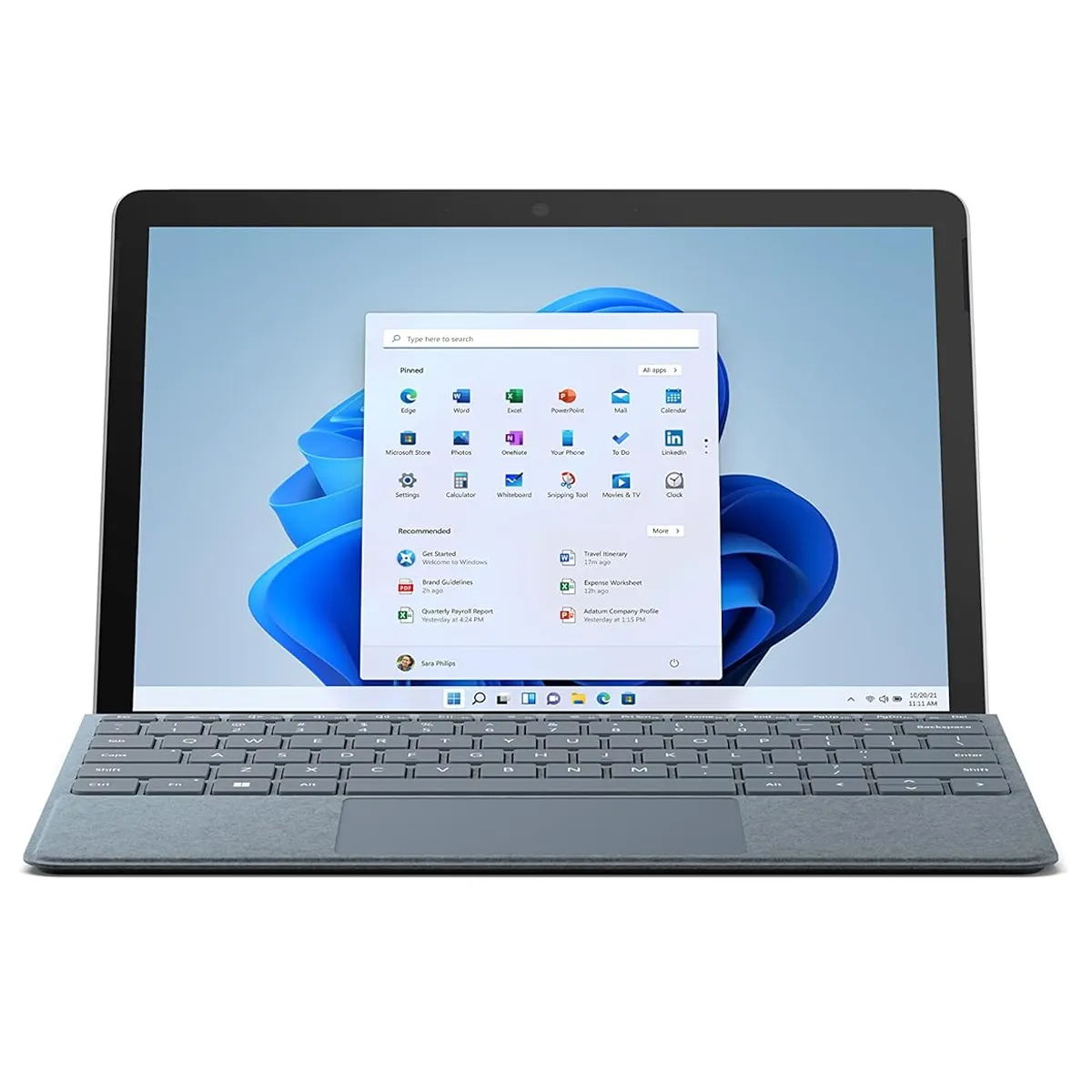 لپ تاپ استوک تبلت شو 10.5 اینچی مایکروسافت مدل Microsoft Surface Go 2 Pentium 4425Y 4GB 64SSD