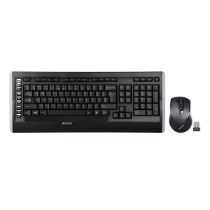 کیبورد و ماوس استوک بی سیم ای فورتک مدل A4Tech 9300F