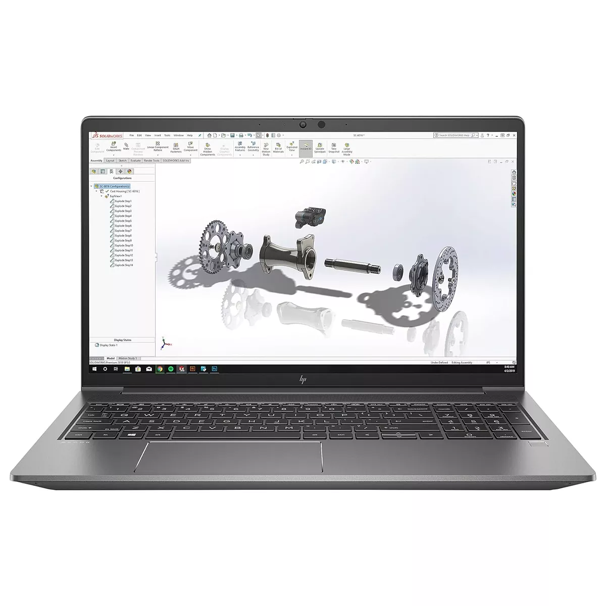 لپ تاپ استوک گرافیک دار 15.6 اینچی اچ پی مدل HP ZBook Power G7 Core i7 10850H 32GB 512SSD 4GB