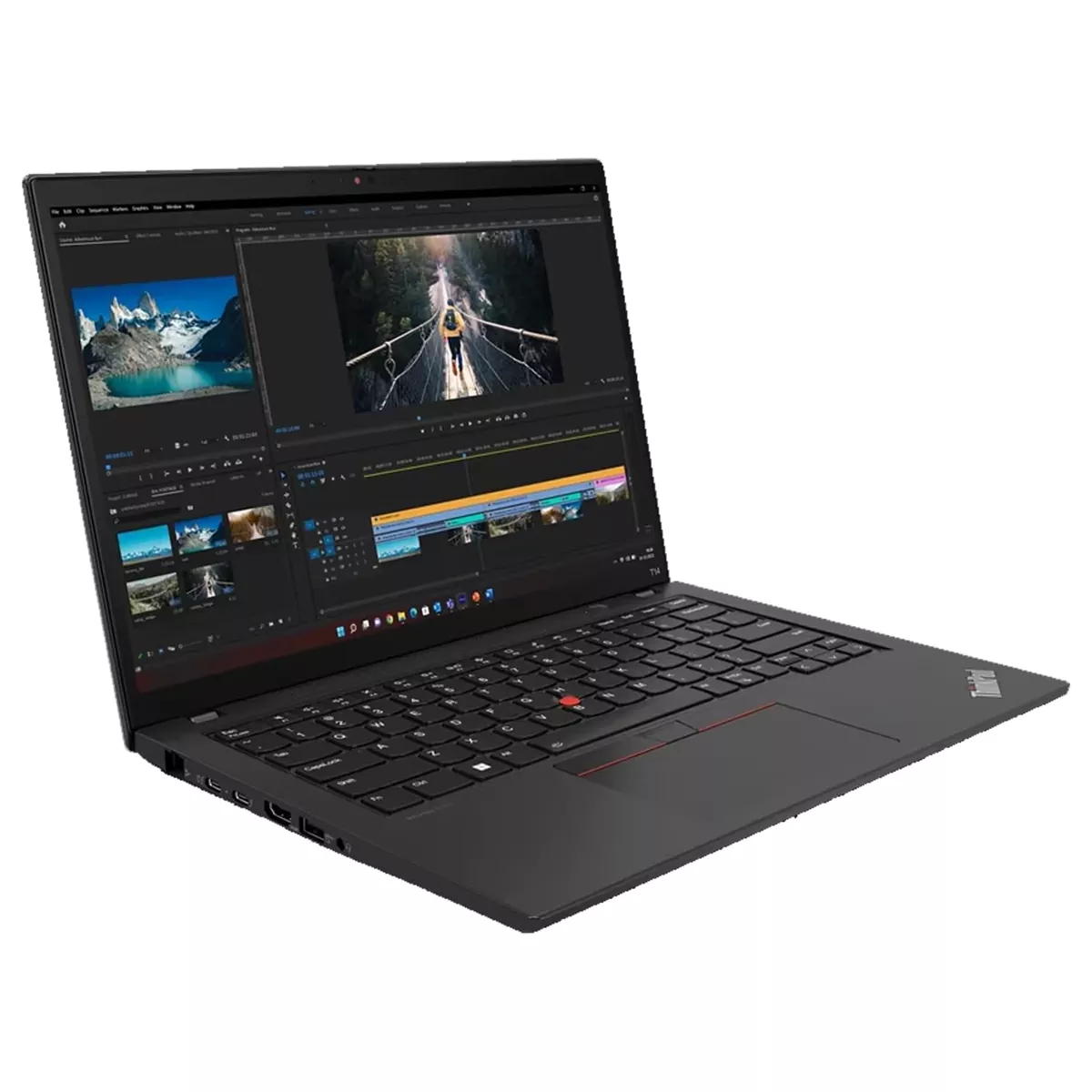 لپ تاپ استوک لمسی 14 اینچی لنوو مدل Lenovo ThinkPad T14 Core i7 1355U 32GB 512SSD
