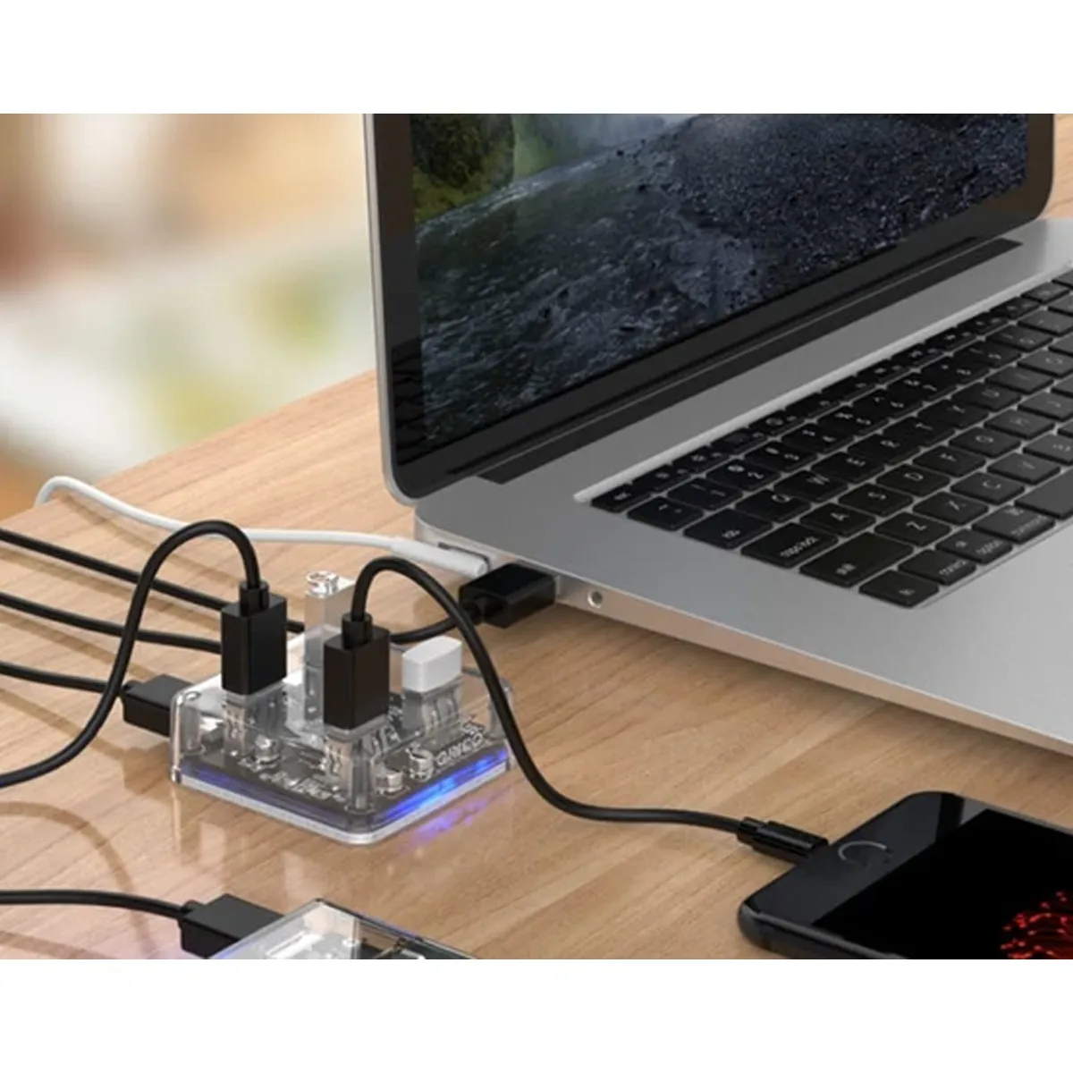 هاب USB 3.0 چهار پورت اوریکو مدل MH4U-U3