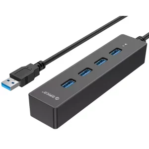 هاب  استوک یو اس بی 4 پورت اوریکو Orico 4 Port USB3.0 HUB W8PH4-U3
