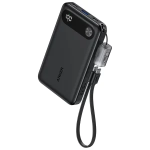 پاور بانک  استوک 10000 میلی‌آمپر 22.5 وات فست شارژ Type-C و USB انکر A1257