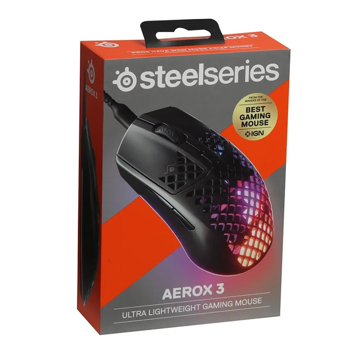 موس گیمینگ استیل سریز مدل Steel series Aerox3