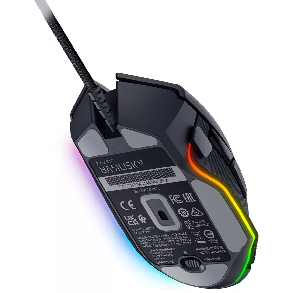 ماوس مخصوص بازی ریزر مدل Razer Basilisk V3