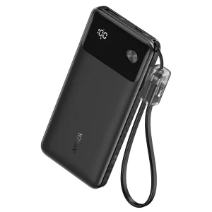 پاوربانک  استوک 10000 فست شارژ 22.5 وات Type-C و USB انکر A1388