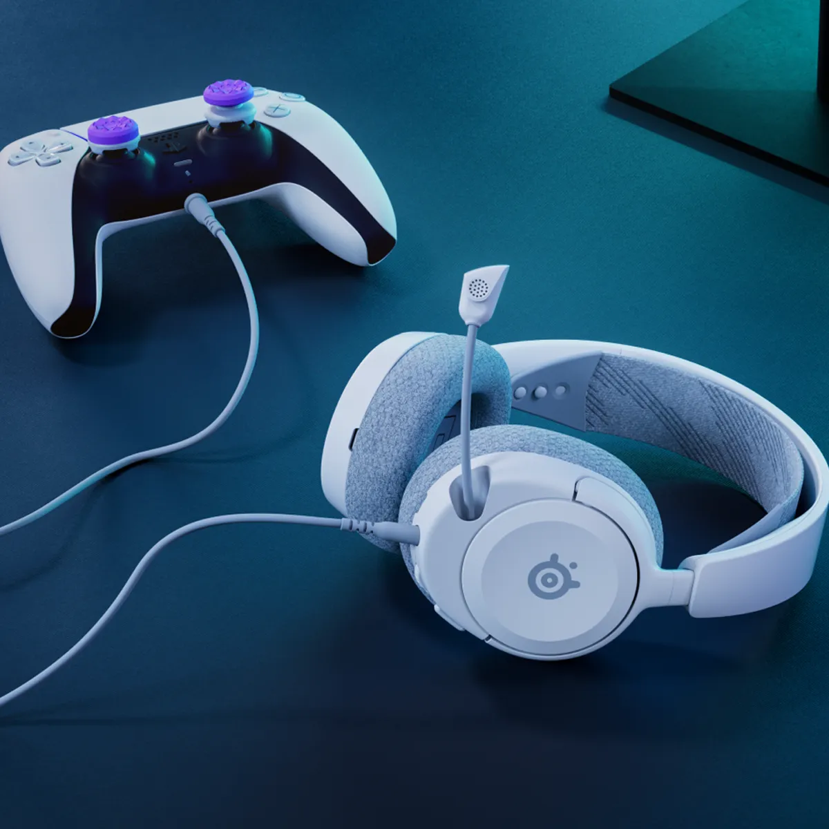 هدست گیمینگ استیل سریز مدل SteelSeries Arctis Nova 1 White