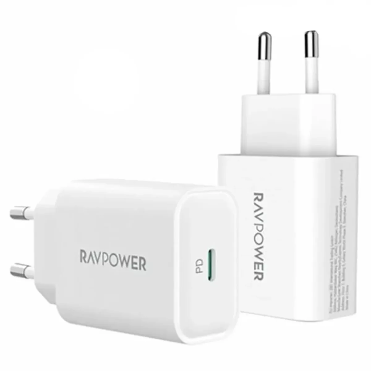 شارژر دیواری 25 واتی راوپاور مدل RAVPOWER PC156