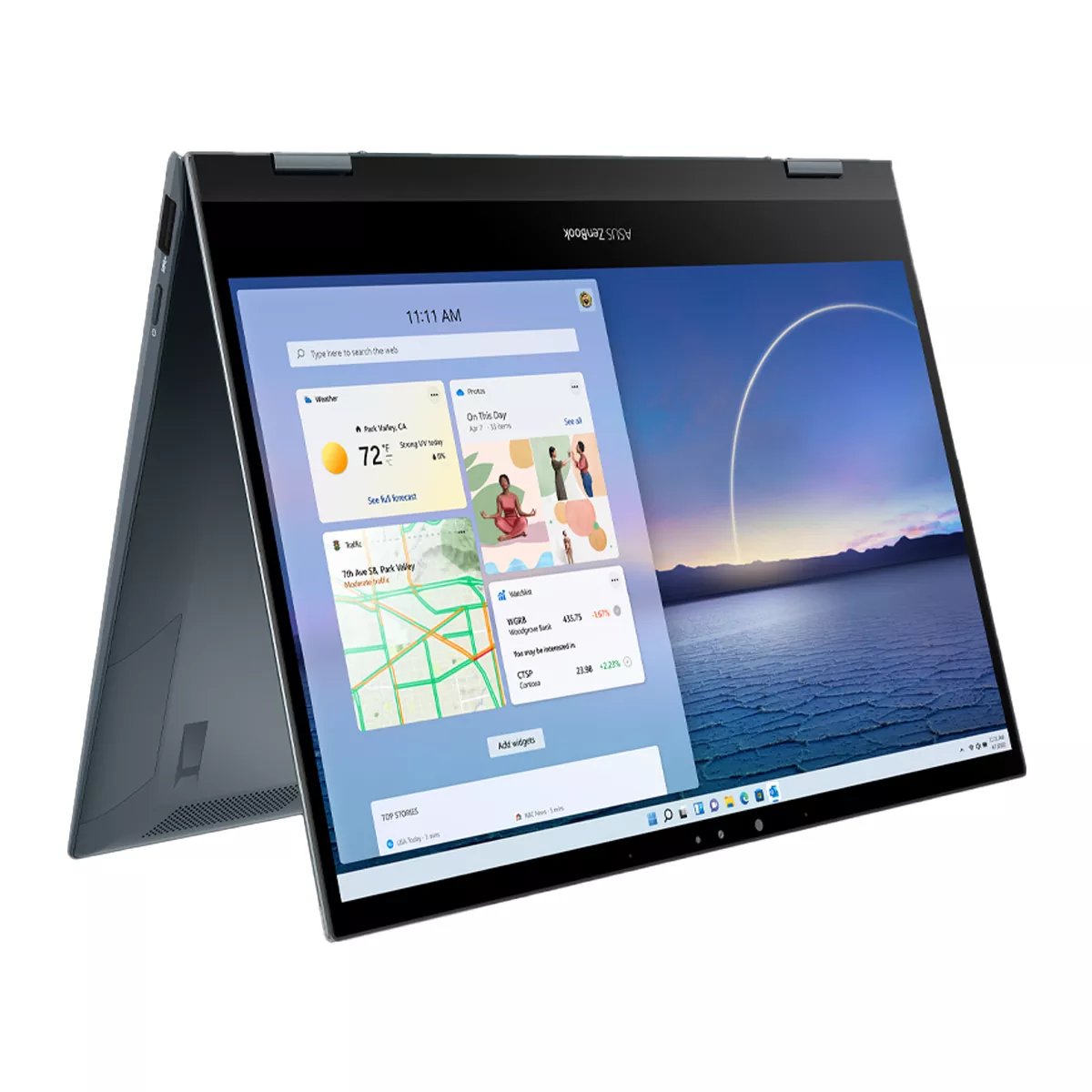 لپ تاپ استوک تبلت شو 13.3 اینچی ایسوس مدل Asus Zenbook UX363JA x360 2in1 Core i5 1035G1 8GB 512SSD